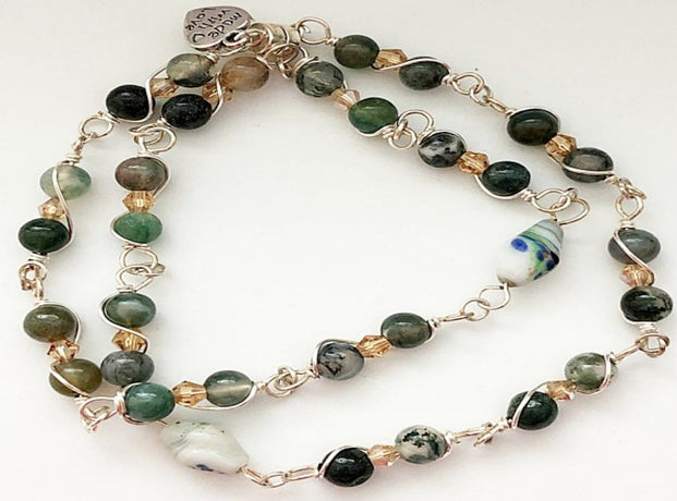 The Healing Powers of Green Moss Agate