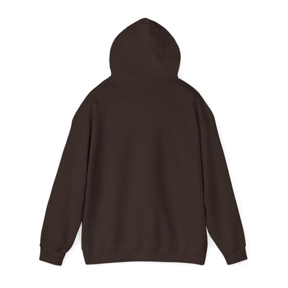 Minimal Cat Face Hoodie — Small Center Graphic Cozy Pullover