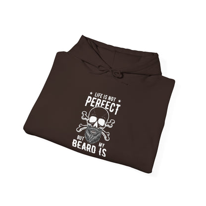 Minimal Cat Face Hoodie — Small Center Graphic Cozy Pullover