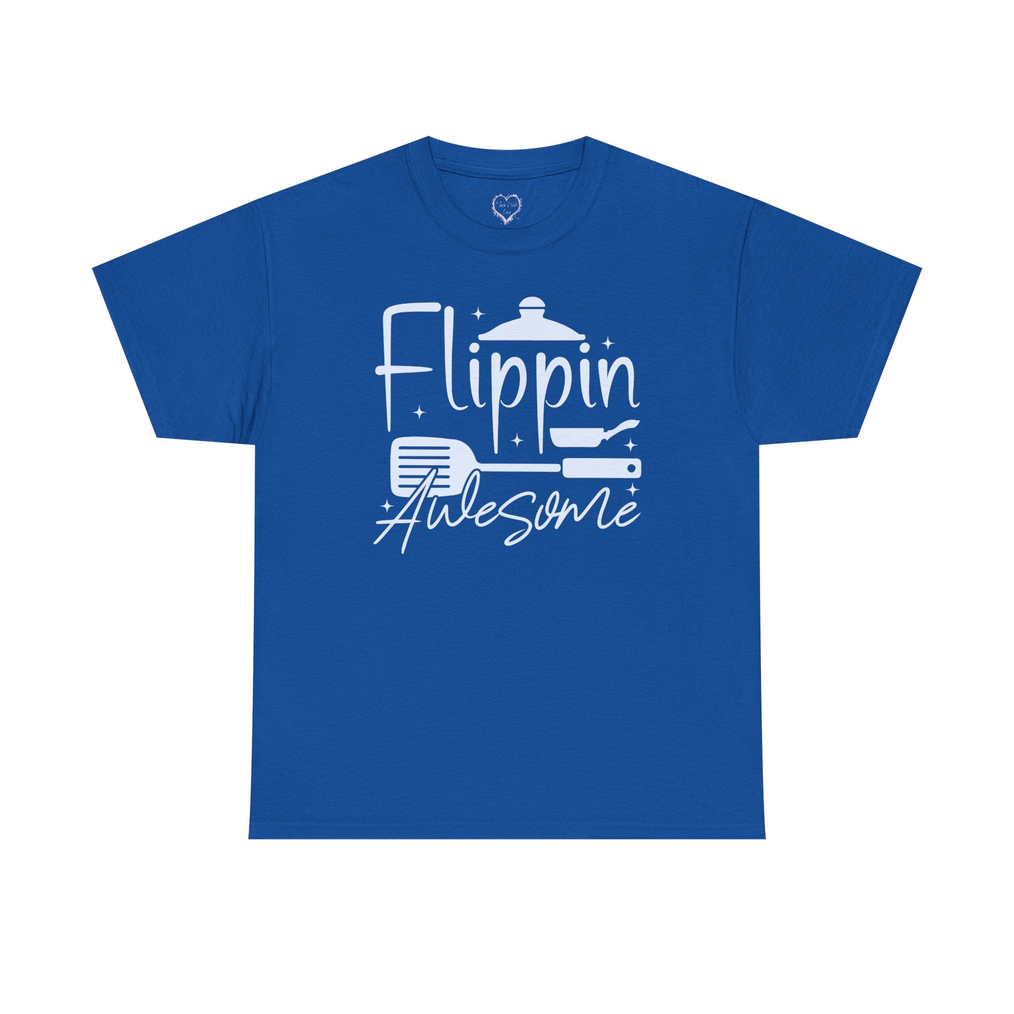 Flippin' Awesome Cooking T-Shirt – Funny Chef Pancake Spatula Tee