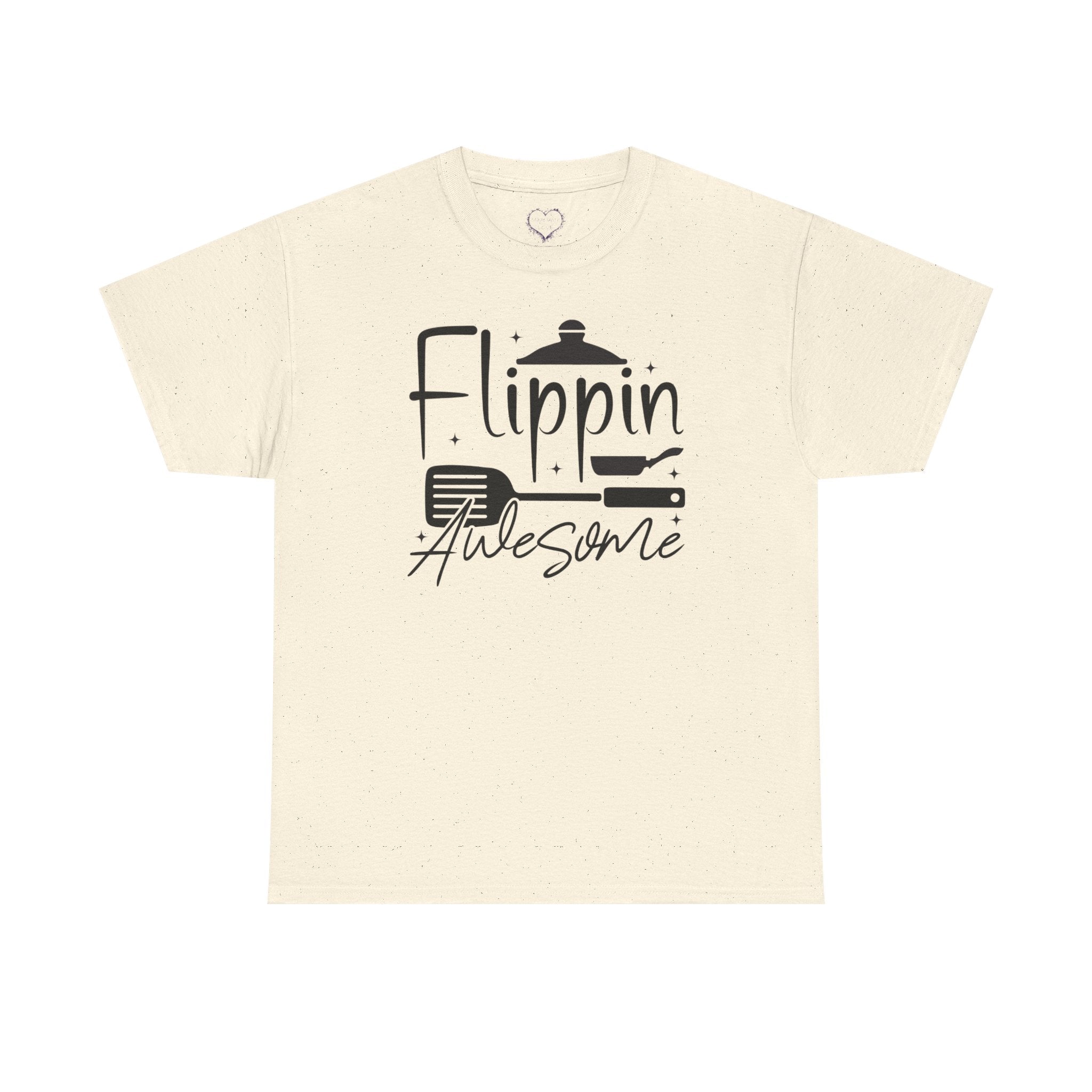 Flippin' Awesome Kitchen Tee — Funny Chef Pancake Flipping Shirt