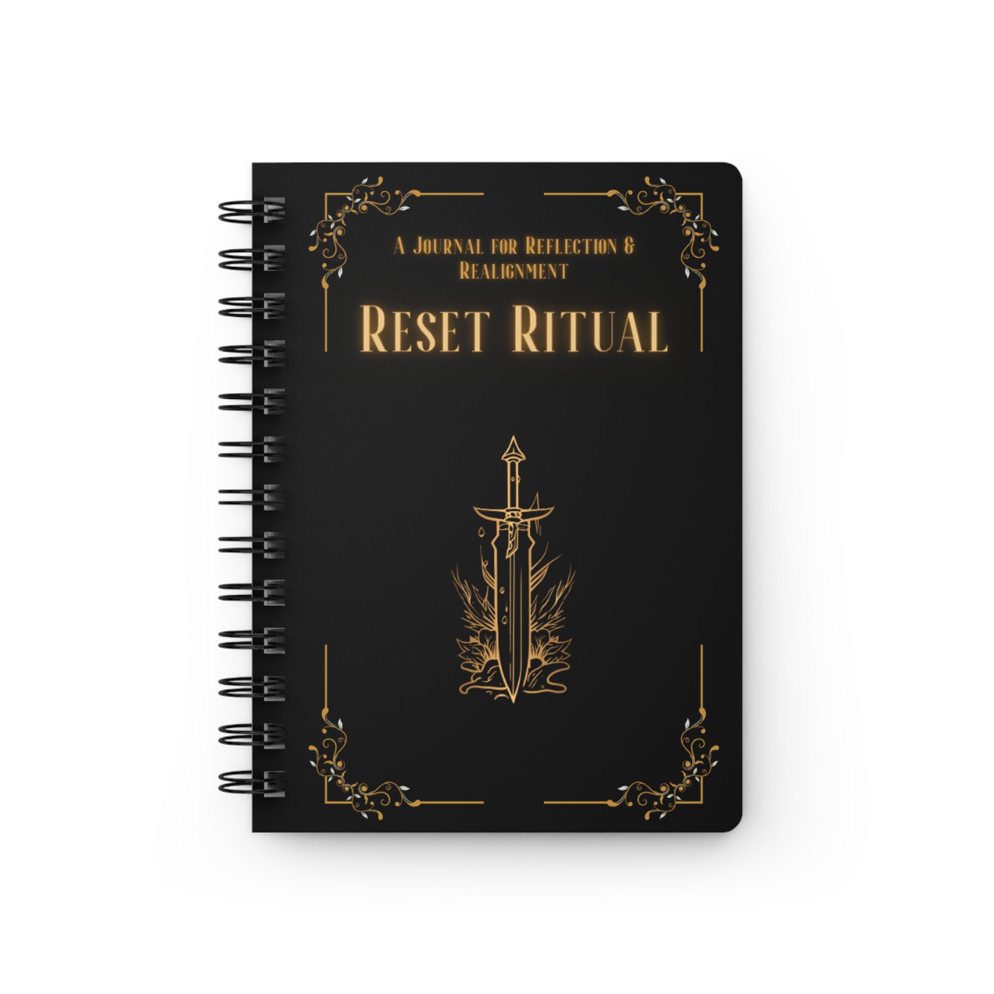 Reset Ritual Spiral Journal — Guided Reflection & Realignment Notebook