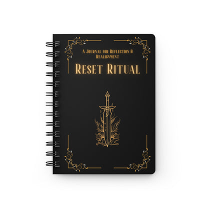 Reset Ritual Spiral Journal — Guided Reflection & Realignment Notebook