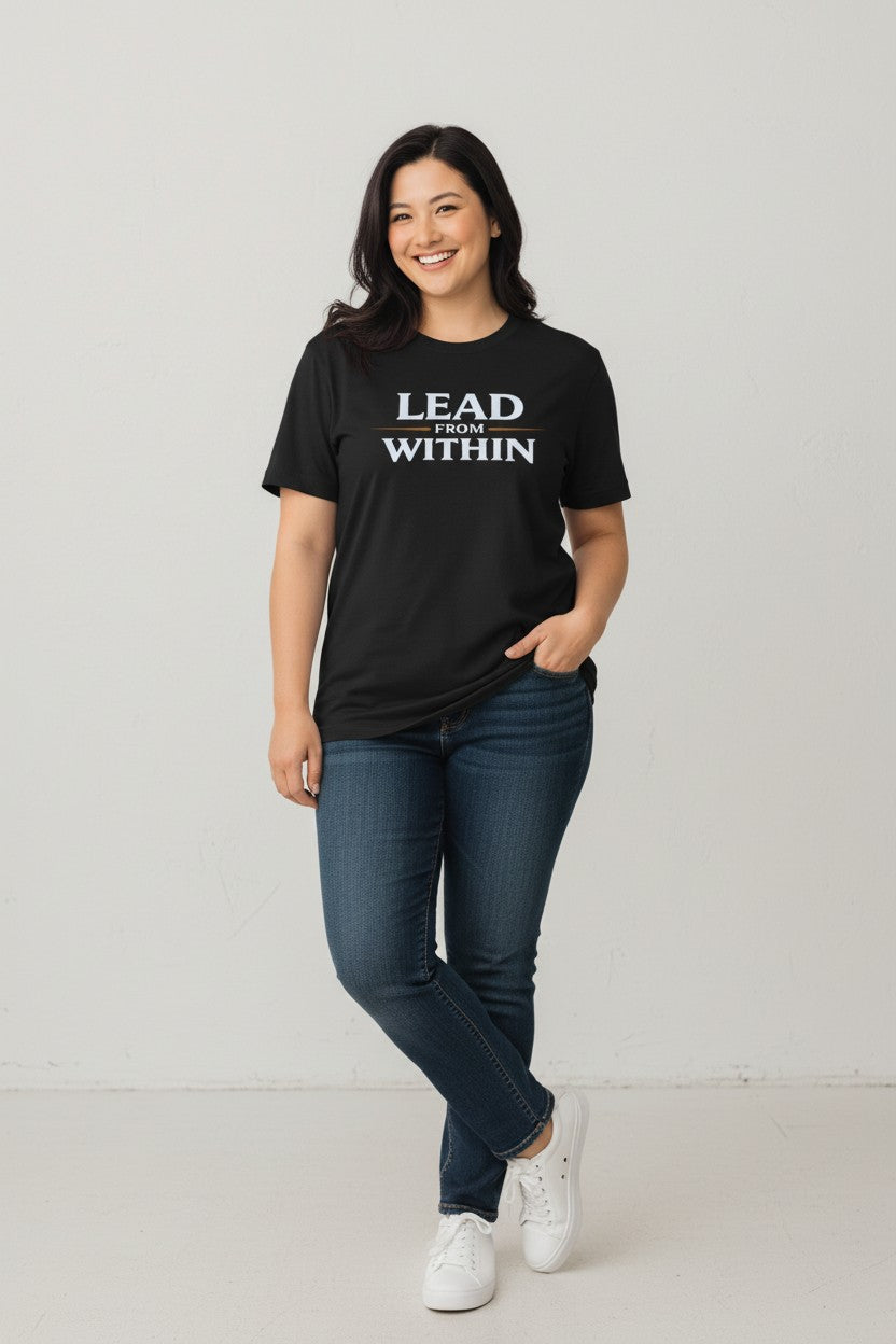 Lead From Within Tee — Motivational Leadership T‑Shirt