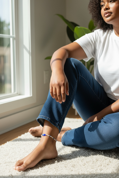 Seed Bead Anklets – Colorful Variety, Customizable Style