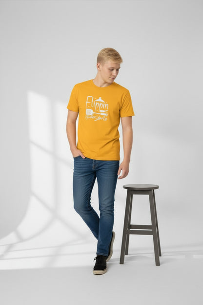 Flippin' Awesome Cooking T-Shirt – Funny Chef Pancake Spatula Tee