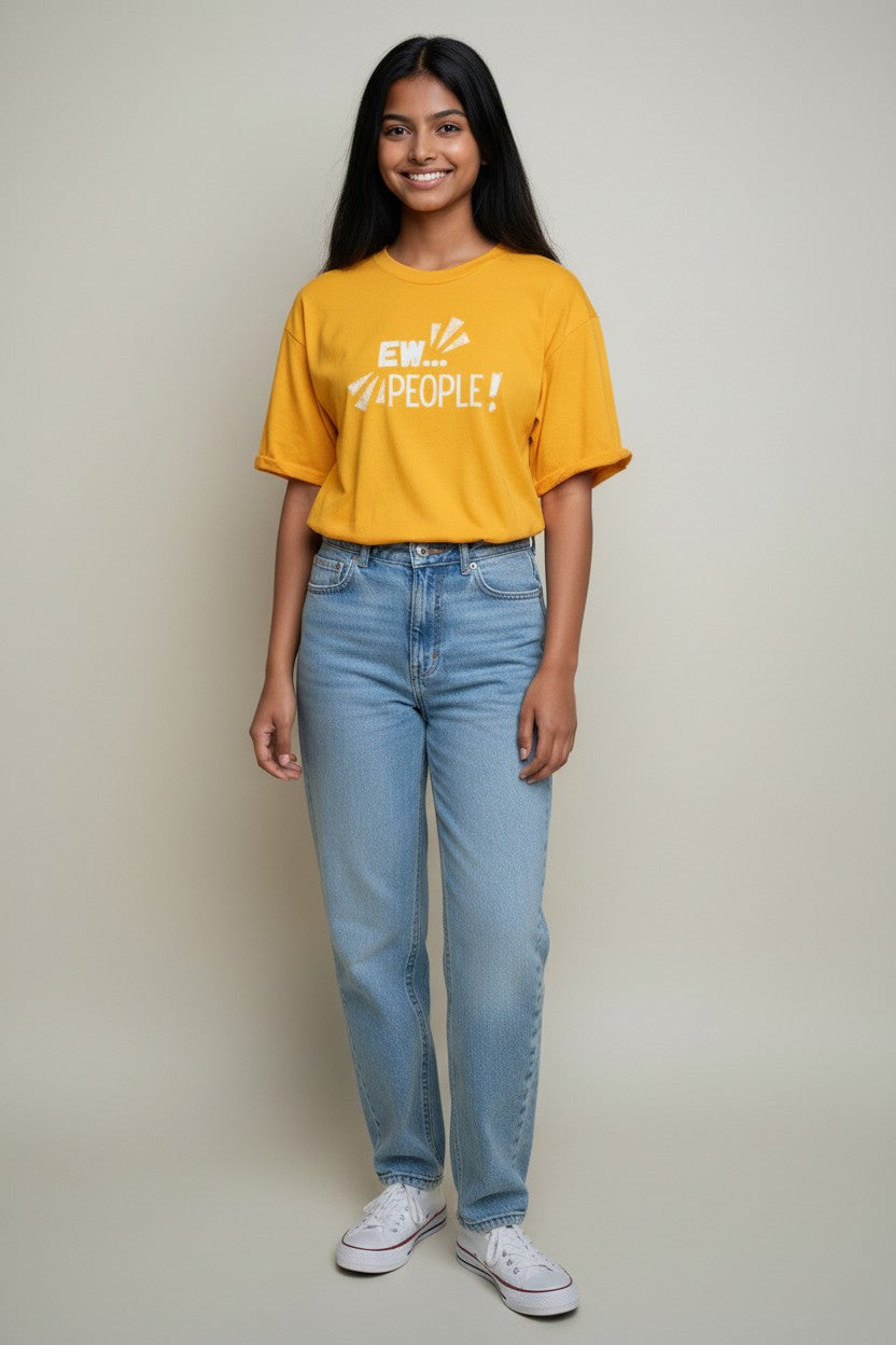 Ew... People! Graphic Tee — Funny Anti-Social Sarcasm T-Shirt