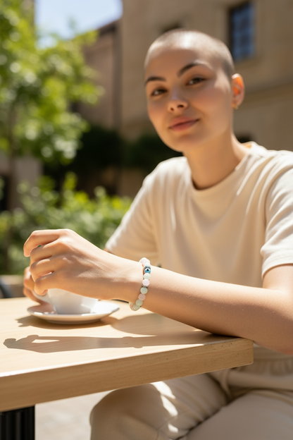 "Say It With Code” Bracelet – ‘F*ck Off’ Morse Code Design