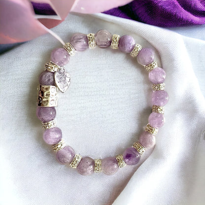 Stretch Bracelet | Amethyst Quartz