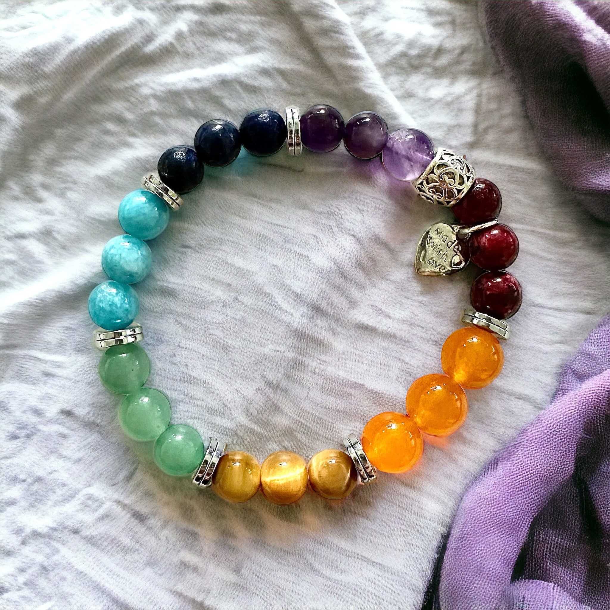 Chakra Stretch Bracelet – Balance and Spiritual Wellness