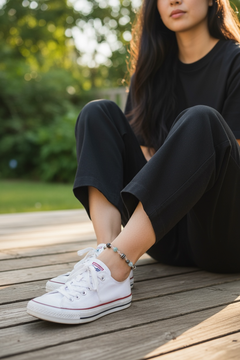 Strength, Love & Intuition in Every Step Anklet