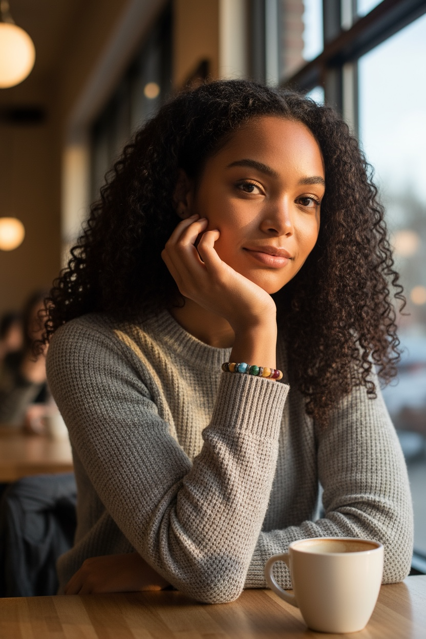 Chakra Stretch Bracelet | Healing Energy with Amethyst, Lapis, Jade & More