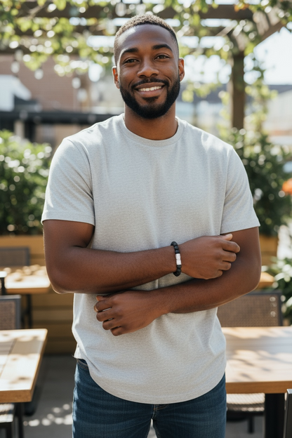 "Say It With Code” Bracelet – ‘F*ck Off’ Morse Code Design