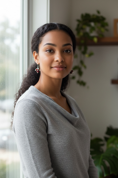 Cluster Freshwater Pearl Earrings – Wrapped Pearl Drops