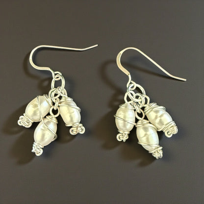 Freshwater Pearl Bridal Earrings