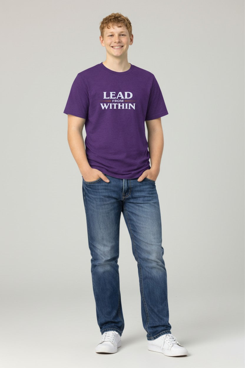 Lead From Within Tee — Motivational Leadership T‑Shirt