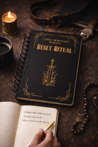 Reset Ritual Spiral Journal — Guided Reflection & Realignment Notebook