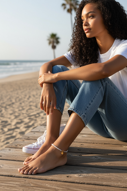 Seed Bead Anklets – Colorful Variety, Customizable Style