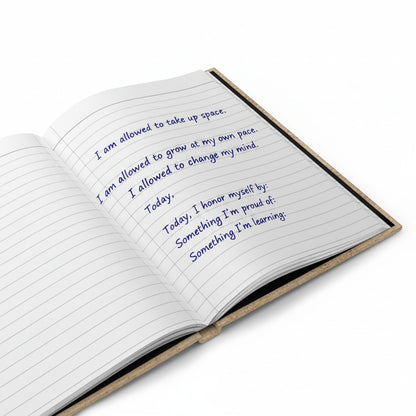Jena Jewelry Daily Ritual Journal & Planner with lined pages, perfect for mindfulness and intentional living.