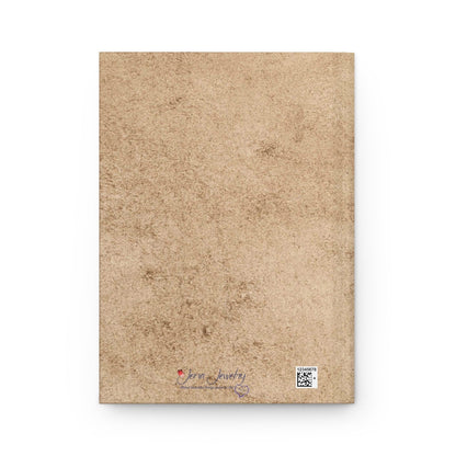 Jena Jewelry daily ritual journal with a textured tan cover, perfect for mindfulness and intentional living.
