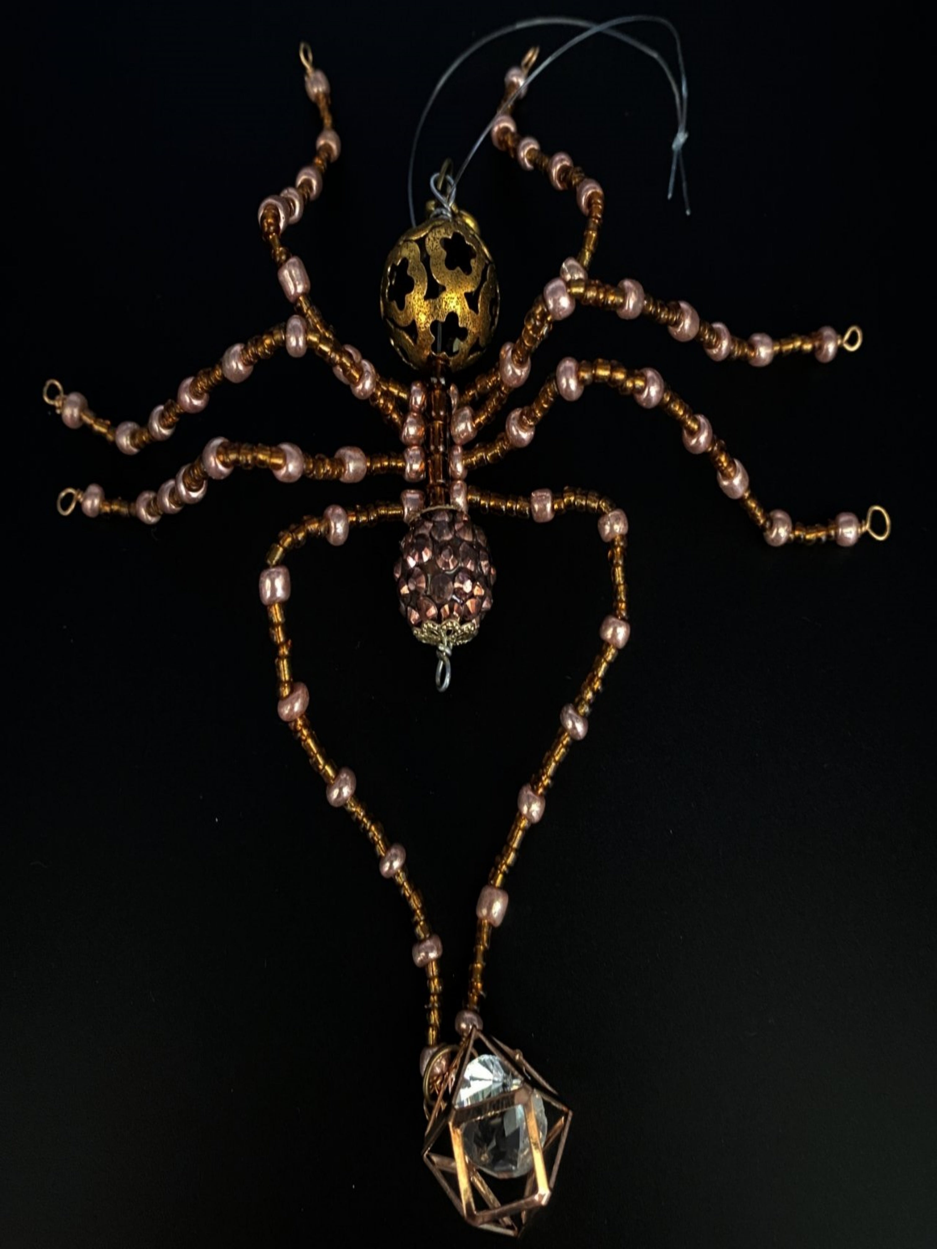 Christmas Spider | Brass, Brown and Copper