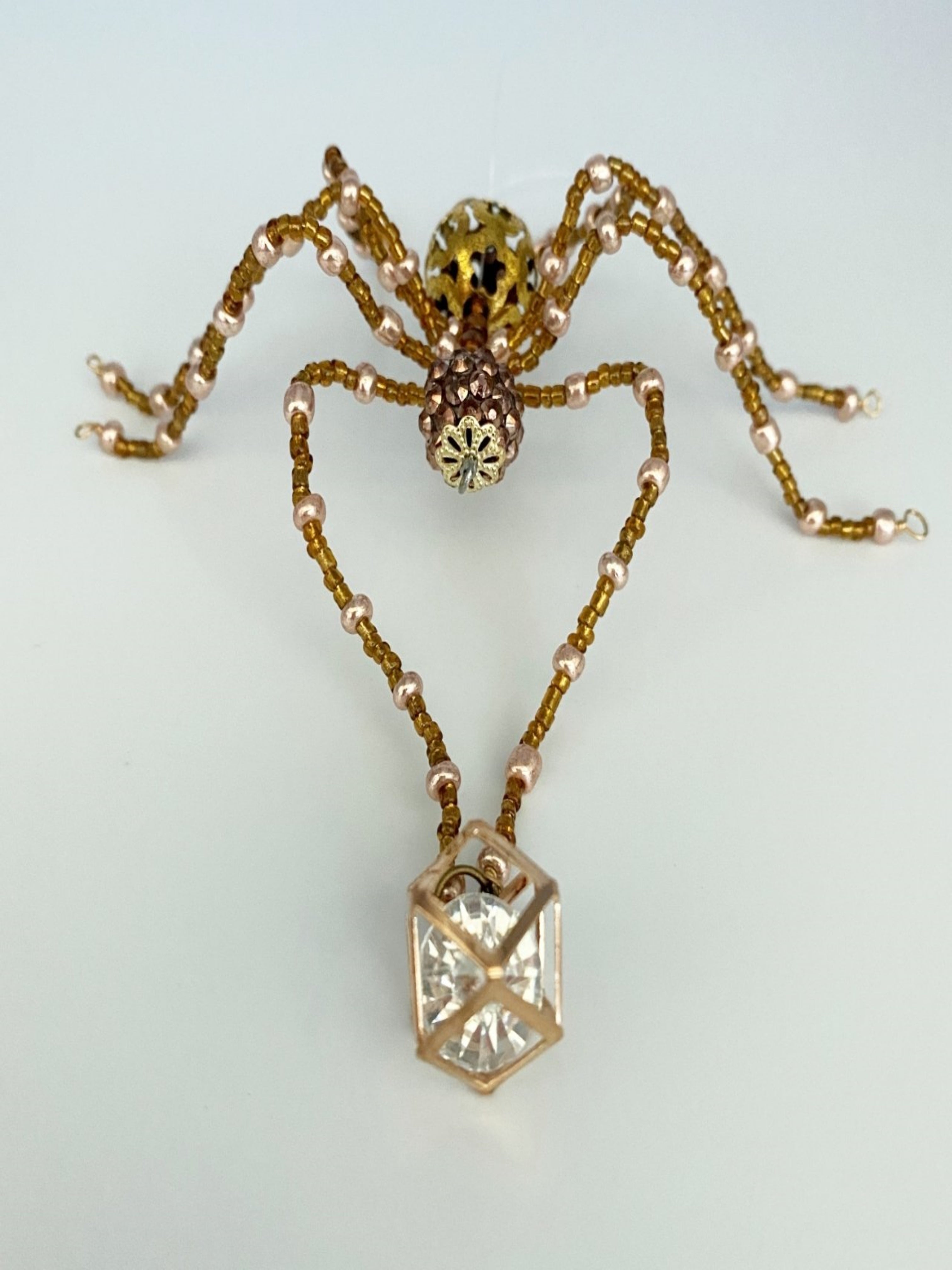 Christmas Spider | Brass, Brown and Copper