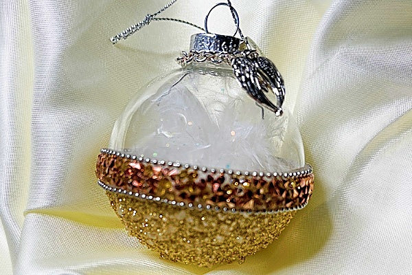 “You Are Always In My Heart” Custom Christmas Ball Ornament